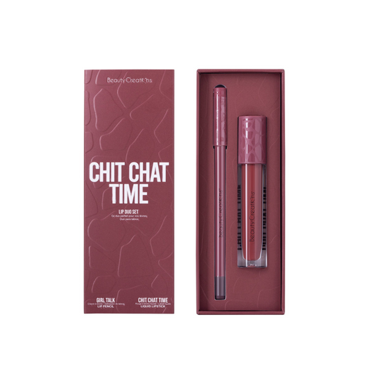 Dúo de Labios "CHIT CHAT TIME" Beauty Creations