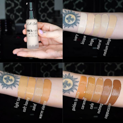 Base Liquida PRO Matte Foundation WARM SIENNA L.A. Girl