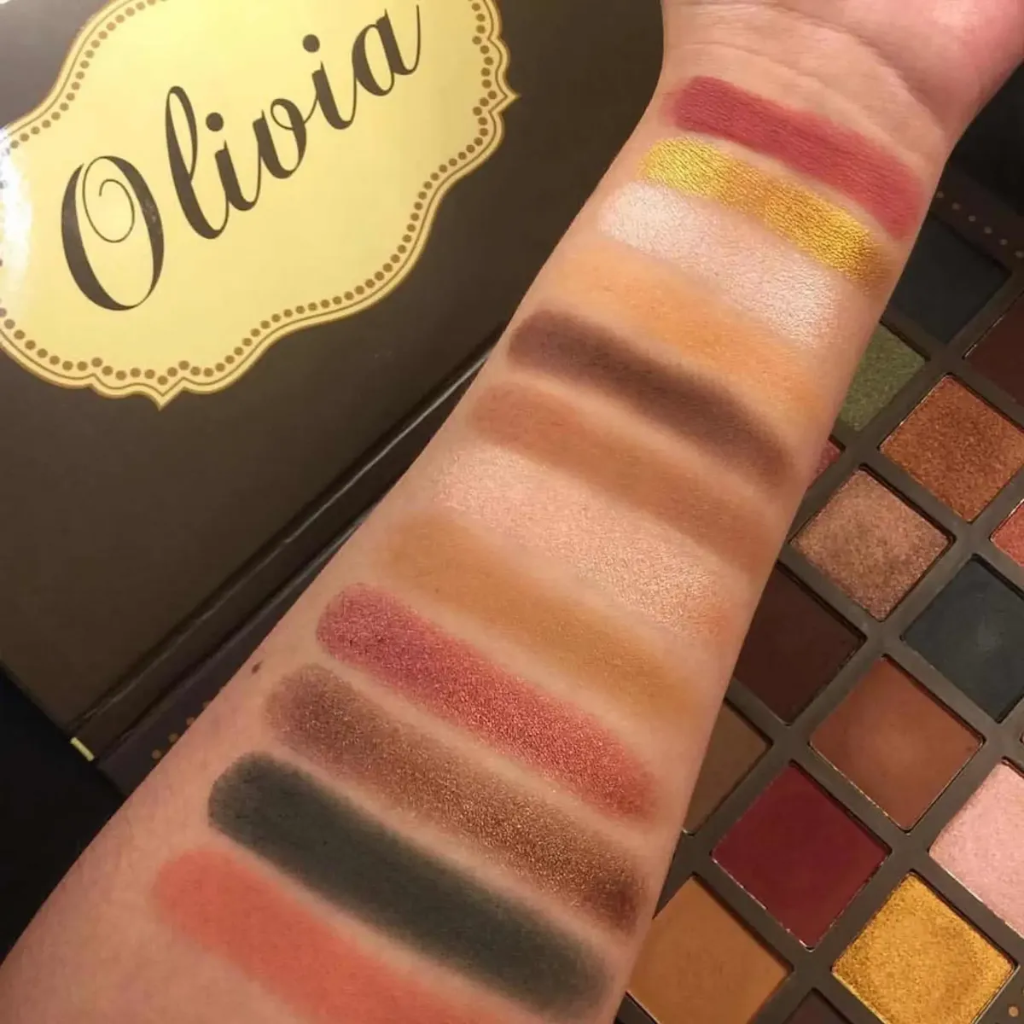 Paleta de sombras Olivia Beauty creations