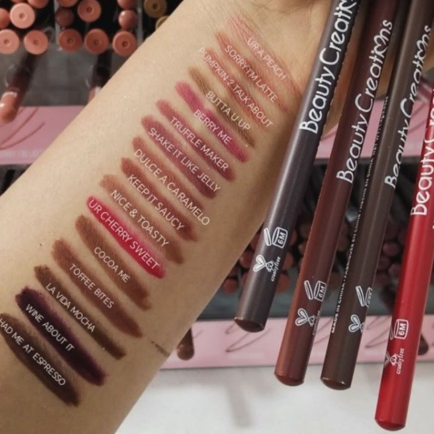 Wooden Lip Pencils - Lápiz Delineador De Labios