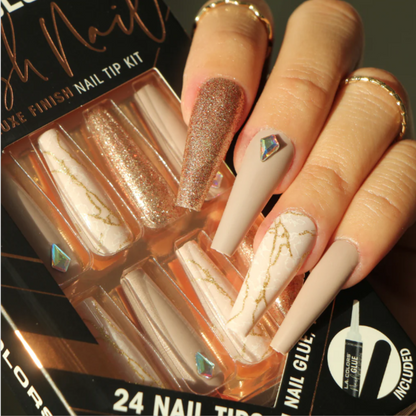 Kit de uñas postizas HIGHLIFE L.A COLORS