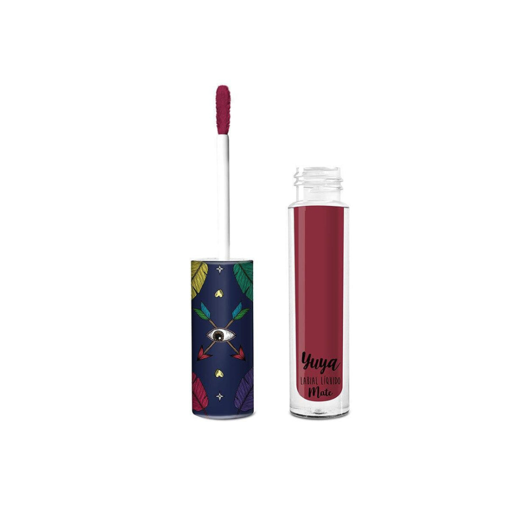 Labial Liquido Mate "Feliz Feliz" Yuya.