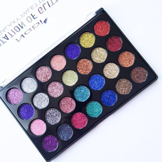 Paleta de Glitter Temptation of Glitters Galaxy Nabi