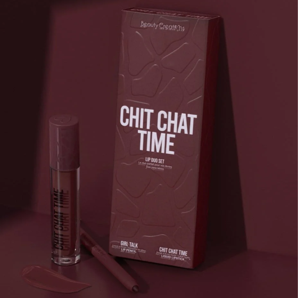 Duo de labios CHIT CHAT TIME Beauty Creations