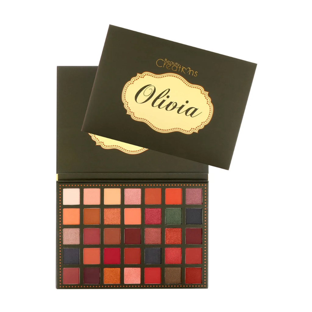 Paleta de sombras Olivia Beauty creations