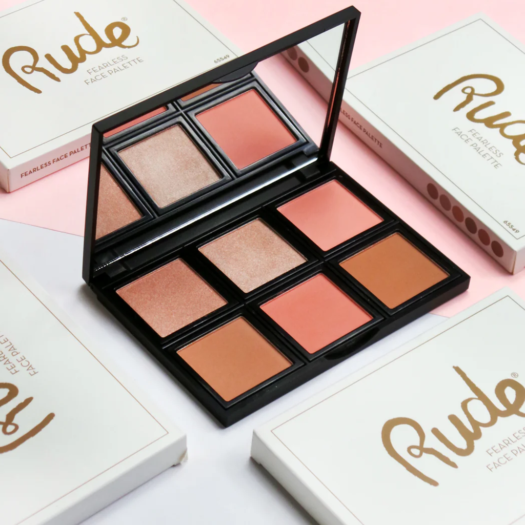 Paleta de Rostro Fearless Face Palette Rude